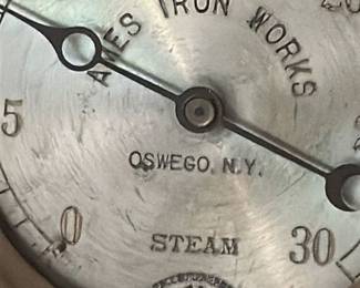 Vintage Steam Pressure Gauges