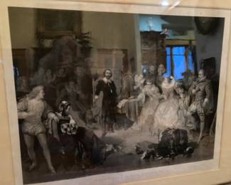 Large Antique print