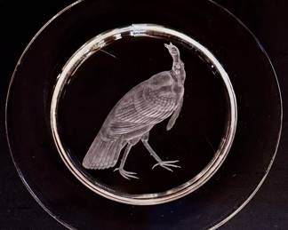 Steuben Audubon Plates