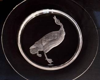 Steuben Audubon Plates