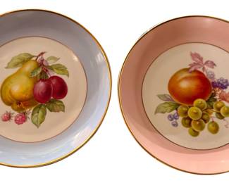 German Porcelain Plates