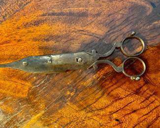18th C wick snips