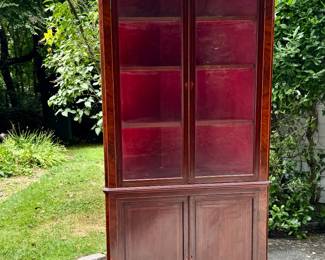 18th C New York Corner Cabinet