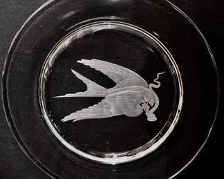 Steuben Audubon Plates