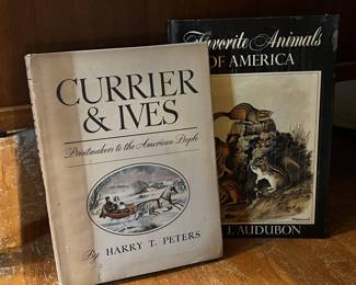 Lot 441 | Currier & Ives, John Audubon Vintage Hardcover
