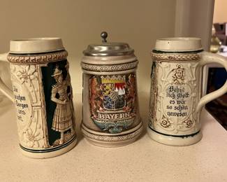 Lot 319 | Vintage German Beer Steins
