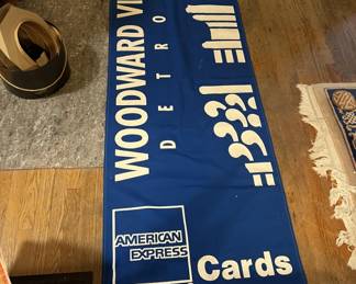 Lot 209 | Woodward Ave Street Banner 94" Tall
