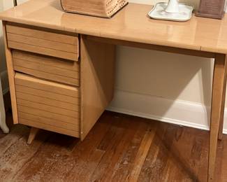 Lot 411 | Midcentury 1950s Wood Desk
