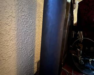 Lot 579 | Super Heavy Hollow Cast Metal Tube Umbrella
