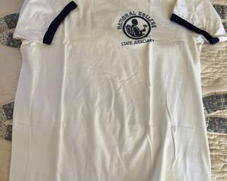 Lot 219 | Vintage Ringer Tee T Shirt State Judiciary

