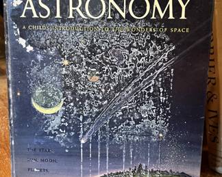 Lot 439 | The Golden Book of Astronomy Vintage Kids Book
