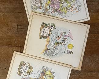 Lot 437 | 1964 Pan Am First Class Menu Vintage Ephemera
