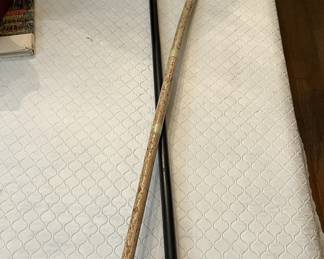 Lot 566 | Pair of Vintage Wooden Canes
