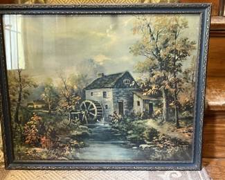 Lot 138 | Vintage c1940s Framed Art Print
