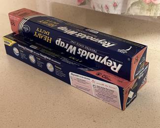 Lot 332 | 2 Unopened Reynolds Wrap, 1 open 75% full
