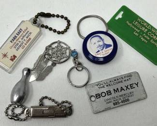 Lot 48 | 1960s/70s Detroit Advertising Keychains etc
