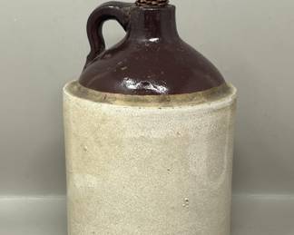 Lot 512 | Antique Stoneware Moonshine Jug Bottle
