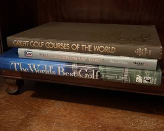 Lot 443 | Golf Coffee Table Books
