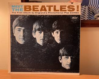 Lot 479 | Meet the Beatles Vinyl Record Album Vintage
