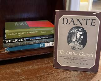 Lot 444 | Dante Divine Comedy Vintage Book, Book Collection
