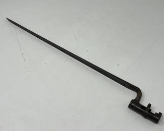 Lot 521 | 18" Antique Socket Bayonet stamped "MASS US"
