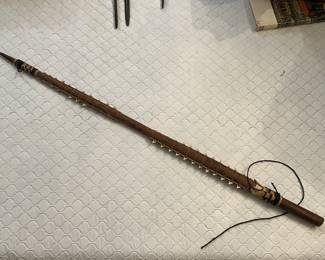Lot 570 | Crocodile Toothed Spear Sword Stick
