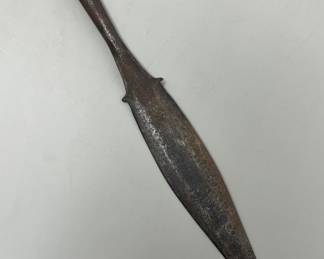 Lot 519 | Antique Iron Spear Blade Origin Unknown
