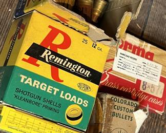 Lot 256 | Various Hunting Ammo Shotgun Shells, Custom Bullet
