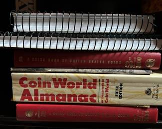 Lot 368 | Coin Collector Books Almanacs Book Collection
