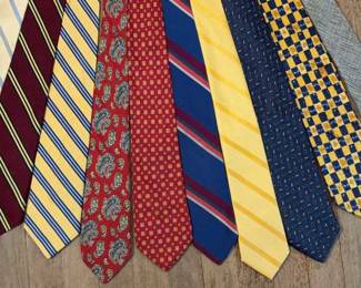 Lot 73 | Lot of 10 Mixed Neckties
