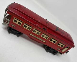 Lot 105 | Pre War Lionel 2601 Observation Car Train Toy
