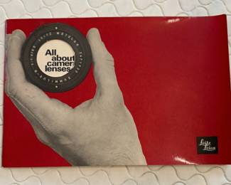 Lot 131 | Leica All About Camera Lenses Vintage Book
