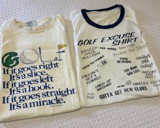 Lot 61 | Vintage Golf Tshirt Lot Ringer Tee
