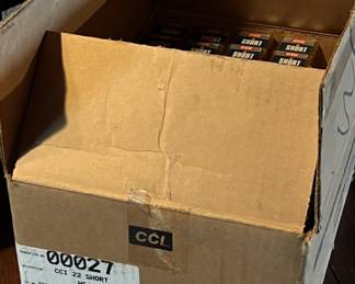 Lot 270 | Huge Box of CCi 22 Ammunition Ammo Bullets
