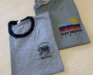 Lot 60 | Lot of Vintage Vacation Tees Florida Hawaii

