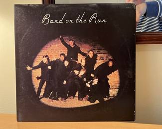 Lot 478 | Paul McCartney Wings Band on the Run Record Album
