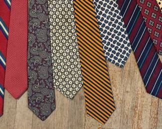 Lot 72 | Lot of 10 Mixed Neckties
