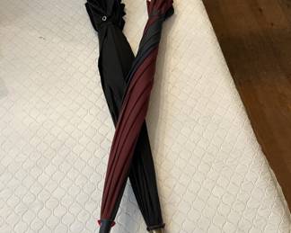 Lot 564 | Pair of Crook Handled Umbrellas
