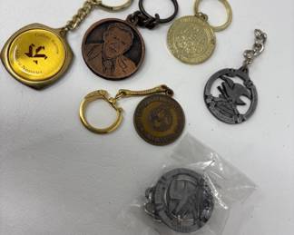 Lot 80 | Vintage Metal Keychains
