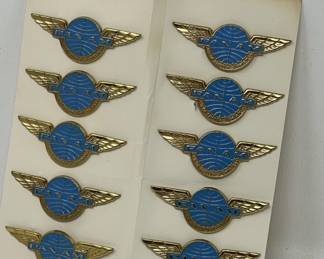 Lot 37 | Deadstock Vintage Pan Am Junior Clipper Pins
