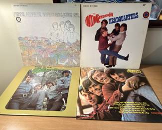 Lot 492 | The Monkees Vintage Vinyl Record Albums
