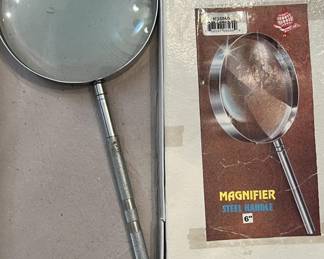 Lot 554 | XL Magnifying Glass 6" Lens

