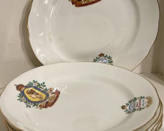 Lot 295 | 1953 Queen Elizabeth Coronation Dessert Plates
