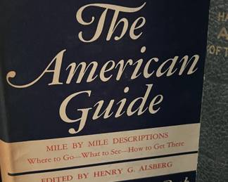 Lot 434 | The American Guide, Manners, Hammonds Atlas Books
