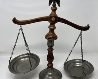 Lot 148 | Scales of Justice Decorative Scale Legal Judge
