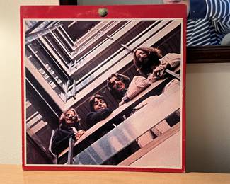 Lot 482 | The Beatles Red Album Vintage Vinyl Record Album
