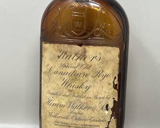 Lot 10 | Antique Walkers Canadian Whiskey Bottle