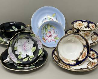 Lot 17 | Vintage Teacups Saucers Royal Albert Bristo,
