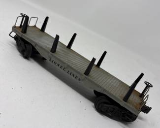 Lot 115 | Lionel Trains Flatcar Vintage Toy Train Model Car
