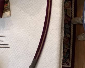 Lot 569 | Vintage Indian Sword with Velvet Sheath
